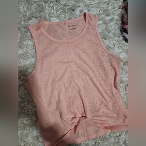 Jessica Simpson Peach Sleeveless Women's Top